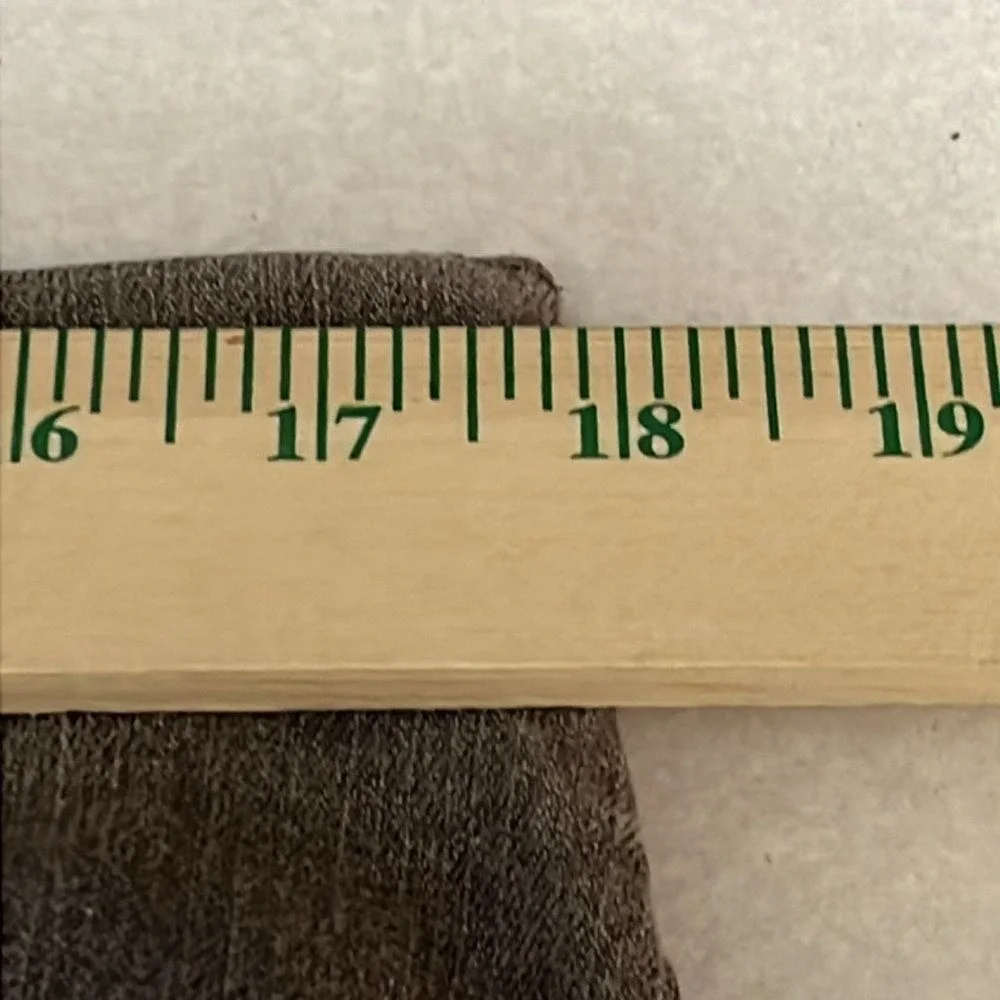 Gloria Vanderbilt Amanda Jeans Slimming Effect Womens Size 16 Brown Straight Leg